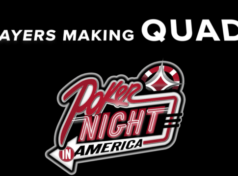 Poker Night in America – Players making Quads