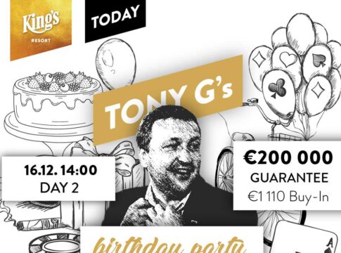 „Last Chance Day“ am Sonntag im King’s – partypoker Grand Prix Germany & Tony G. PLO Birthday Event!