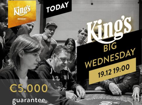 Deal zu fünft entscheidet das King´s Big Tuesday – Bis Heiligabend werden bei den X-Mas Special Turnieren mehr als €100.000 garantiert!