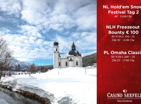 CAPT Seefeld – €168.500 werden beim Snow Festival ausgespielt!