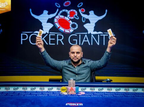 Attila Ambruz holt sich den Sieg beim Poker Giants Main Event inklusive €10k WSOPE Ticket