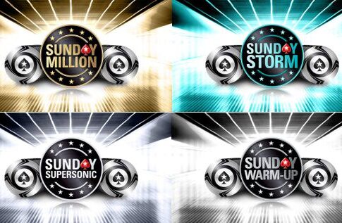 Nur an diesem Wochenende! 10 PokerStars Sonntags-Klassiker im Progressive Knockout Format