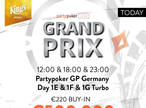 partypoker LIVE Grand Prix – 771 weitere Entries am Freitag!
