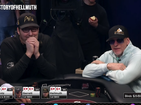 Poker Night in America – Hellmuth losing his mind