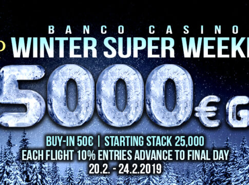 Das Banco Casino Bratislava lädt vom 20. – 24. Februar ein zum Winter Super Weekend – Weitere Highlights für März & April angekündigt!