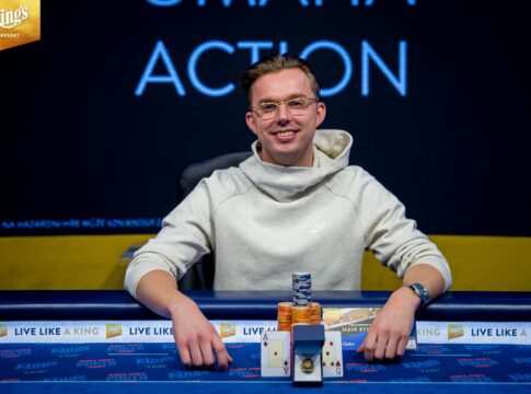 Paulius Vaitiekunas schnappt sich den Ring im WSOPC Lucky 7s Event