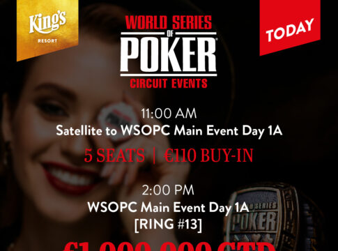 WSOP Circuit Festival – Ukrainischer Sieg im Daily, heute beginnt das €1M GTD WSOPC Main Event!