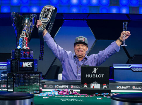 Frank Stepuchin gewinnt die WPT Gardens in der HyperX Esports Arena in Las Vegas