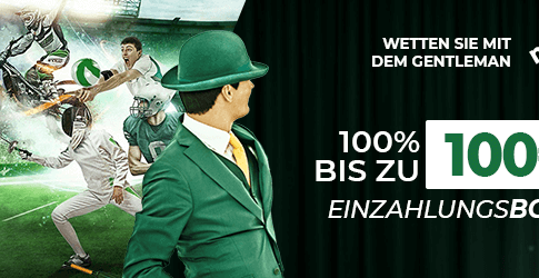 Das preisgekrönte Gentleman-Casino MrGreen verdoppelt deine Einzahlung bis zu €100 und schenkt dir 200 Freispiele