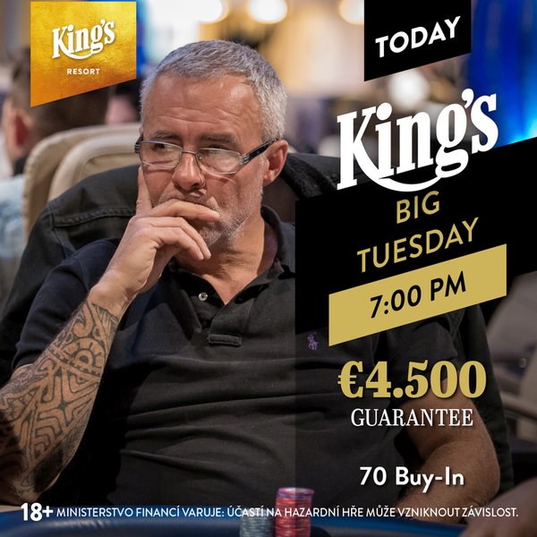 23.4. Kings BIG tuesday