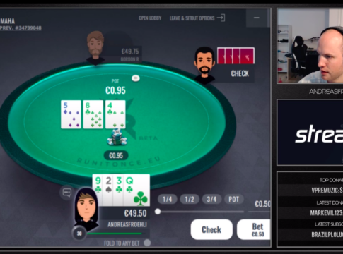 Andreas Froehli Poker Twitch Stream