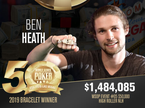 Ben Heath holt das Bracelet beim WSOP $50k High Roller
