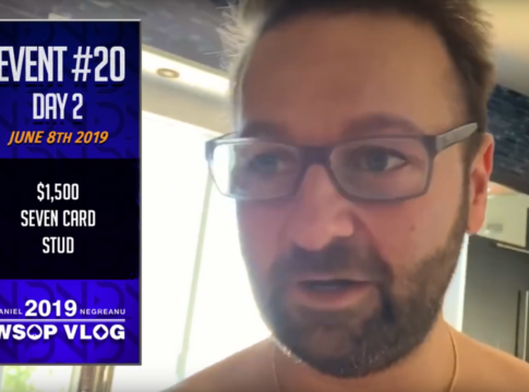 WSOP Vlog Negreanu Tag 11 – On the BUBBLE of the $1500 Stud