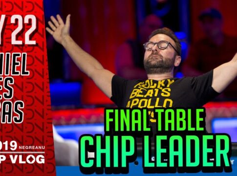 WSOP Vlog Tag 22 – STUD Final Table CHIP LEADER!