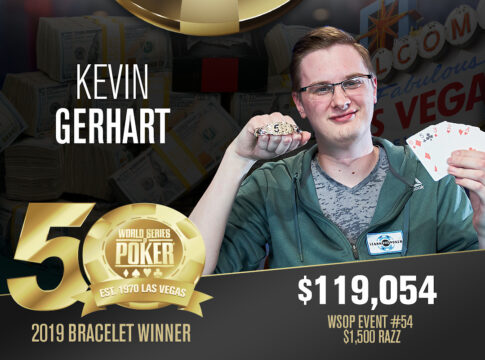 WSOP Event #54 – Kevin Gerhart krallt sich das Razz-Bracelet