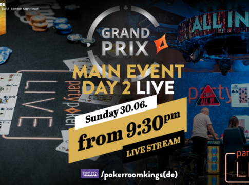 Ab 21:30 Uhr Livestream vom Tag 2 des partypoker Grand Prix Germany!