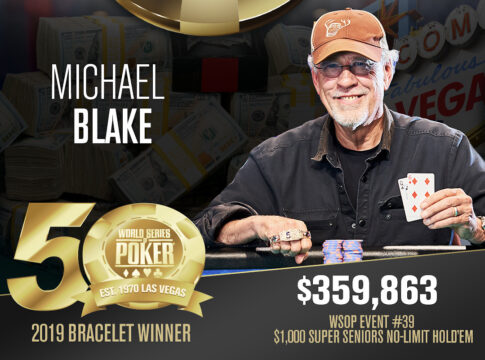 WSOP Event #39 – Michael Blake triumphiert im Super Seniors
