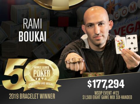 WSOP 2019 Event #23 – Rami Boukai holt in der Verlängerung das Bracelet im Eight Game
