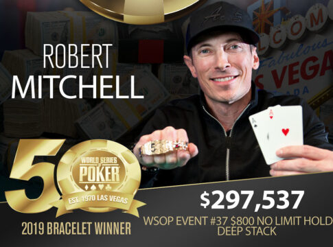 WSOP Event #37 – Gold für Mitchell, Evard Vierter!