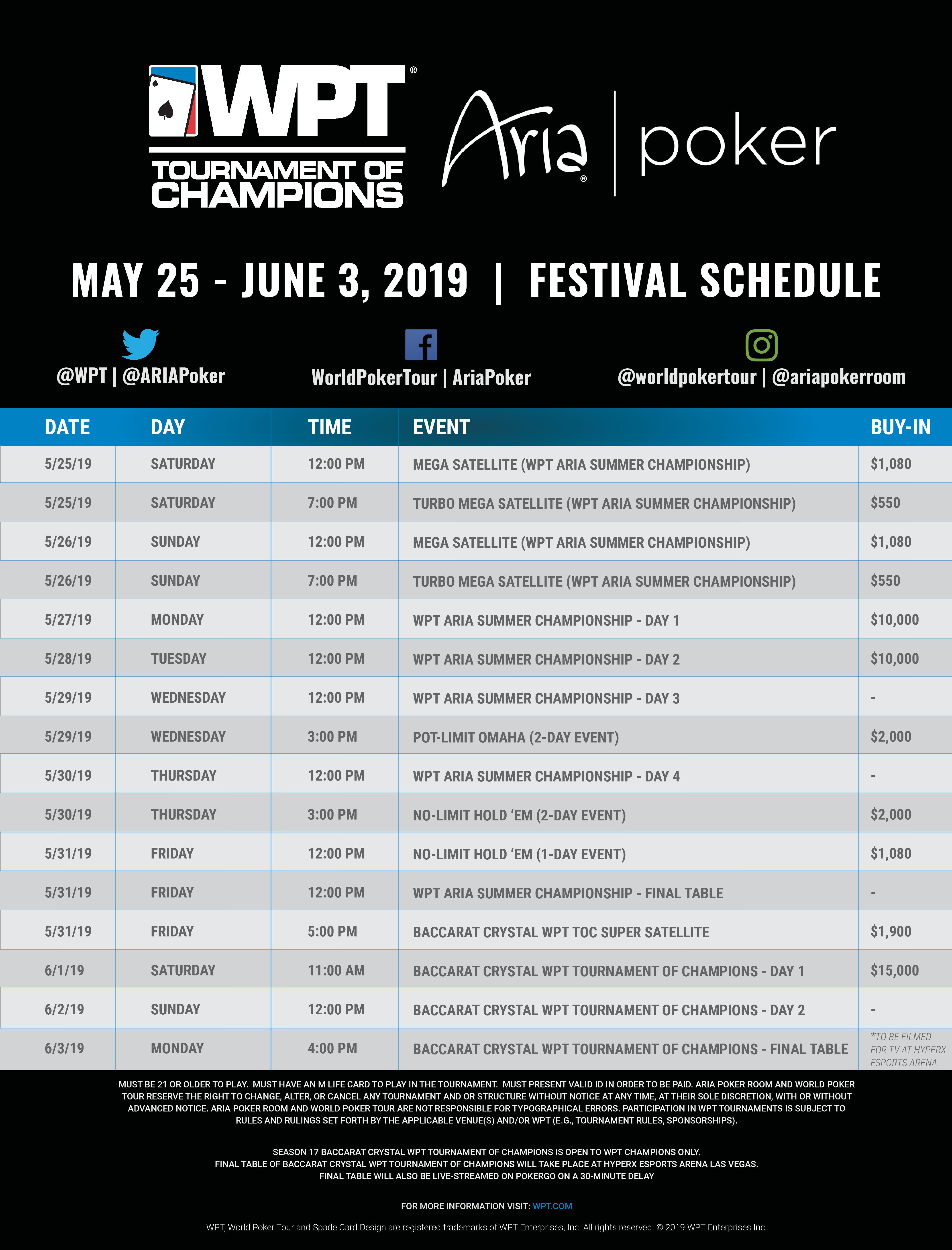 WPT Tournament of Champions Schemion, Nitsche und Fast gut