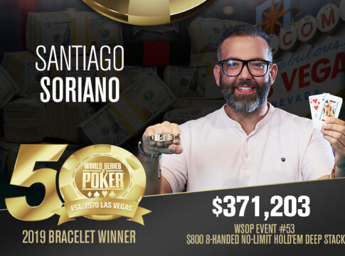 WSOP Event #53 – Santiago Soriano triumphiert beim $800 Deepstack