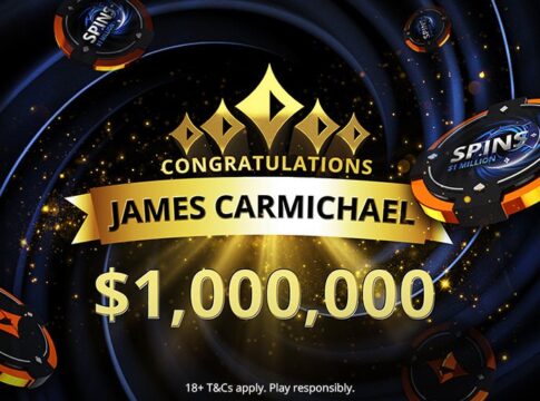 James „James23C“ Carmichael ist der erste partypoker SPINS Millionär!