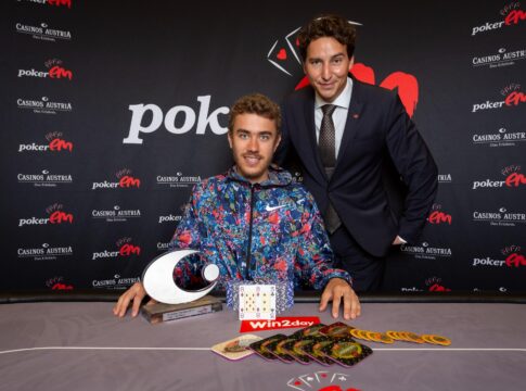 Christopher Frank ist der Super High Roller Champion bei der Poker EM