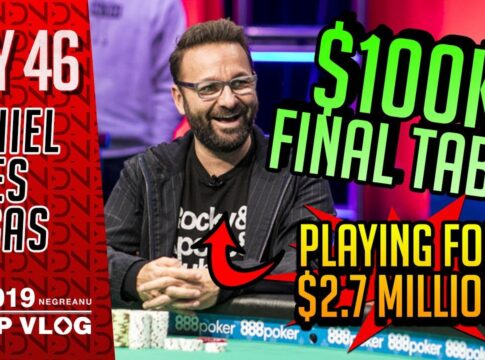 WSOP Vlog Tag 46 – $100k FINAL TABLE Playing for $2.7 MILLION!