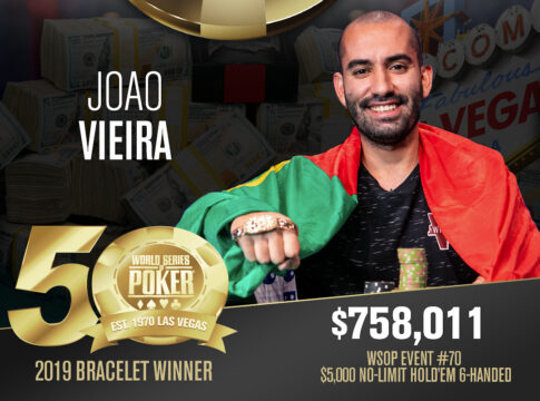 WSOP Event #70 – Joao Vieira verhindert Joe Cadas fünftes Bracelet