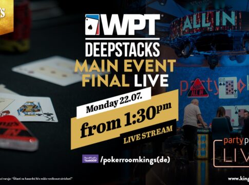 Der Livestream vom Finale des WPTDS Main Event startet um 13:30 Uhr!