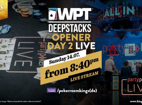 Der Livestream vom WPTDS Opener im King’s startet um 20:40 Uhr!
