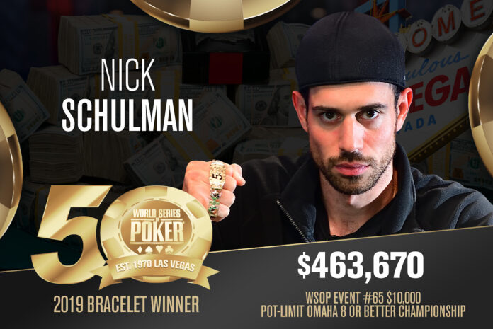 Nick Schulman WSOP Event 65
