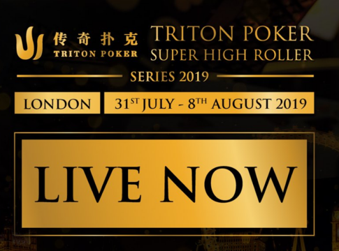 Um 13:30 Uhr startet der Livestream vom £ 1 Million Buy-In Triton Event!