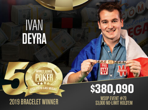 Ivan Deyra holt das $3.000 NLH Bracelet im Event #79