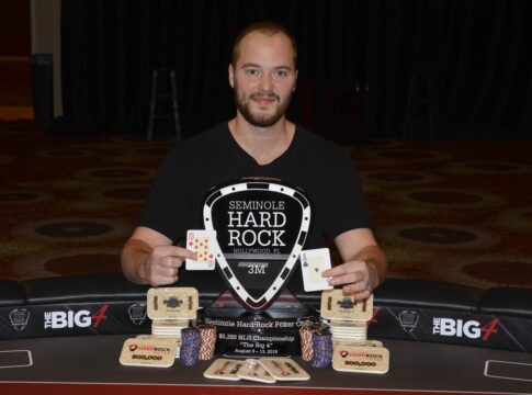 Sean Winter ist der 2019 SHRPO Main Event Champion