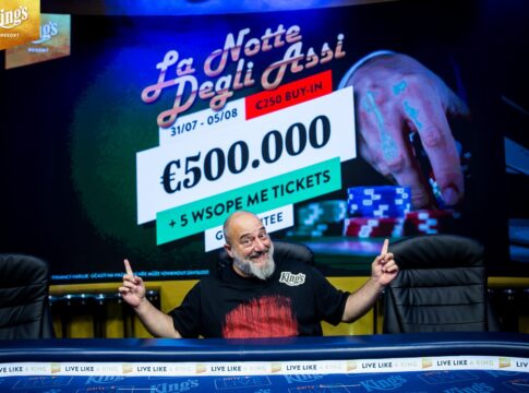 Beim „La Notte Degli Assi“ Main Event könnte es ein großes Overlay geben!