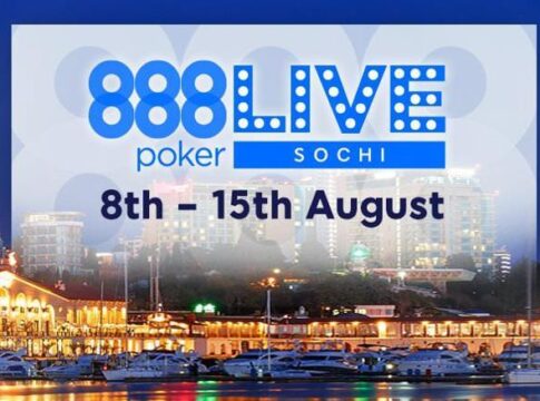 Start des $500K Main Event beim 888poker LIVE Festival Sochi