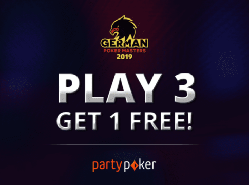 German Poker Masters – Täglich 50 Seats für GPM Online Day 1’s garantiert auf partypoker