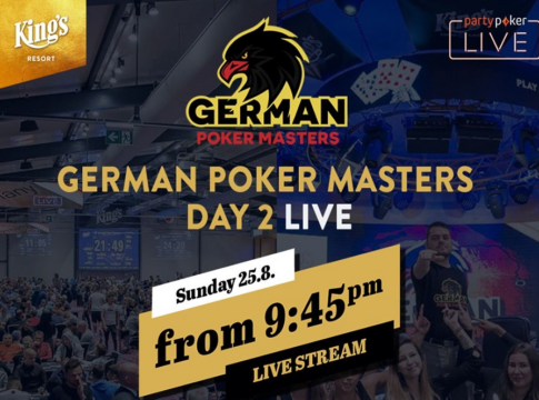Ab 21:45 Uhr Livestream vom Tag 2 der German Poker Masters!