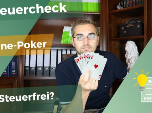 Muss man auf Pokergewinne im Netz Steuern zahlen? – Ein Fachmann äußert sich!