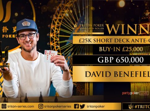 David Benefield gewinnt Short Deck Event #6 der Triton Super High Roller Series