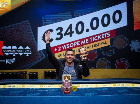 Drazen Mlinac gewinnt das German Poker Days Main Event / Nicolas Sievers Runner-Up