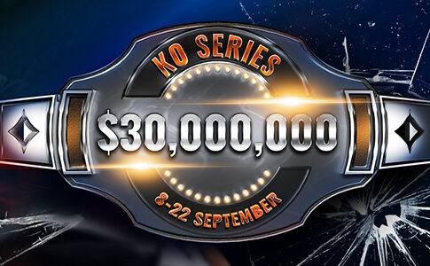 partypoker präsentiert die $30.000.000 KO Series vom 8. bis 22.September