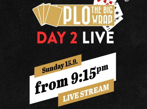 Der Livestream vom Tag 2 des „The Big Wrap“ Main Event startet um 21:15 Uhr!