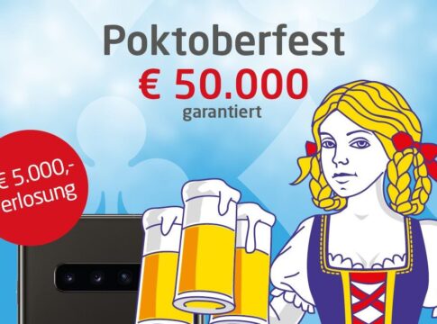 Win2Day Poktoberfest am Samstag mit €50.000 GTD + €5.000 Verlosungsgewinne!