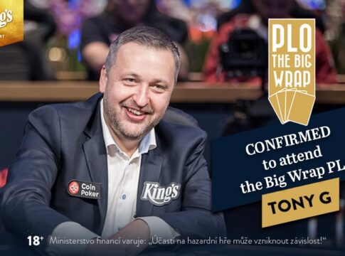 Tony G. kommt zum The Big Wrap PLO ins King’s