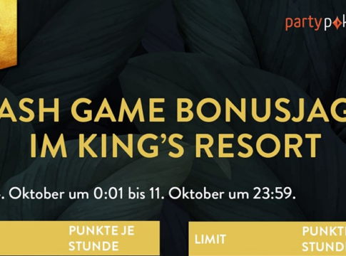 Gewinnt beim King’s Cash Game Race ein $6.000 Caribbean Package!