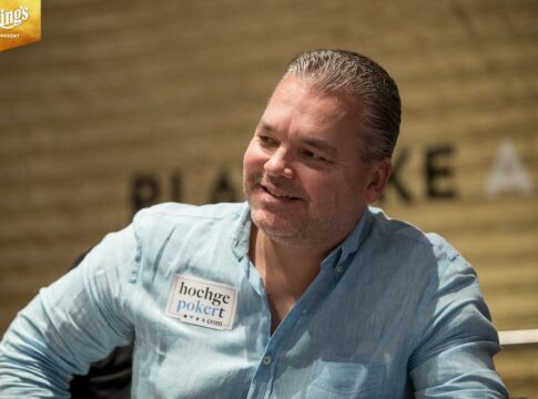Guter Start von Jan-Peter Jachtmann ins „The Big Wrap“ 10k PLO High Roller im King’s!