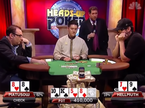 Rückblick: Hellmuth und Matusow wetteifern bei der Heads-Up Poker Championship