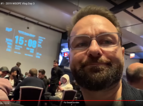 WSOPE Vlog Negreanu Tag 3 – Looking for CASH #1